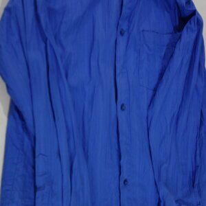 Eighty Eight 100% Cotton Blue Small Size Men's Shirt MADE IN KOREA